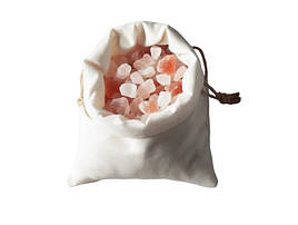 Каміння 30-80 мм 25кг з гімалайскої солі для лазні та сауни