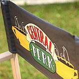 Садовий розкладний стілець Central Perk Friends оригінальний подарунок прикольний, фото 2