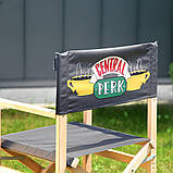 Садовий розкладний стілець Central Perk Friends оригінальний подарунок прикольний, фото 6