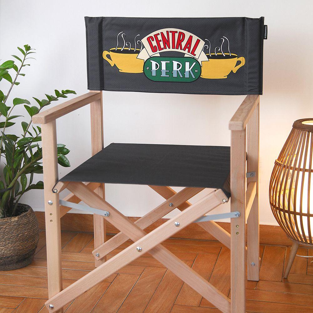 Садовий розкладний стілець Central Perk Friends оригінальний подарунок прикольний, фото 1