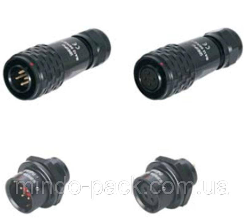 Роз'єми WEIPU SA1210/P2B, P4B, P6B, фото 1