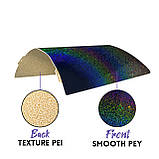 PEY-184-BMU Килимок, що примагнічується, 184 х 184 мм PEY-FROST зол.-чорн для столу 3D принтера Bambu lab A1mini, фото 4