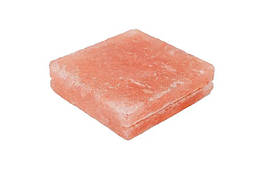 Плитка з пропилом 10/10/2.5 см із гімалайської солі