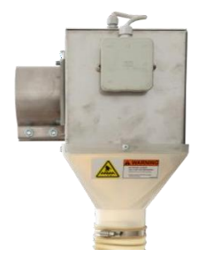 Блок керування Ø55 мм, вузол вивантаження з виходом 80/85, нержавіюча сталь, обладнання для птахоферми, фото 1