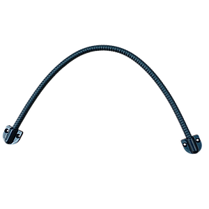 Гнучкий перехід для дверей 500 мм чорний