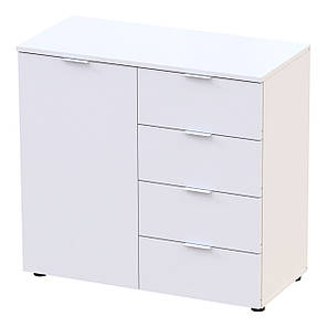 Комод Doros Рон 1 1 фасад 4 шухляди Білий 80х38х81 (41516005), фото 1