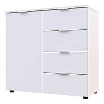 Комод Doros Рон 1 1 фасад 4 шухляди Білий 80х38х81 (41516005), фото 4