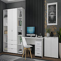 Комод Doros Рон 3 2 фасади Білий 80х38х81 (41516001), фото 5