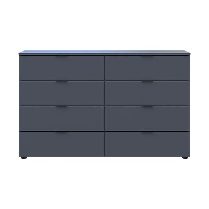 Комод Doros Рон 8 Графіт 8 Шухлядок 130х38х81 (41516173), фото 1
