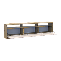 Тумба ТВ Doros U3 Дуб Артізан/Кашемір ДСП 180х33х43 (41516203), фото 4