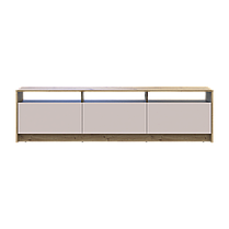 Тумба ТВ Doros U3 Дуб Артізан/Кашемір ДСП 180х33х43 (41516203), фото 5