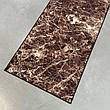 Килимове покриття на гумовій основі ширина 4м Коричневий мармур, фото 6