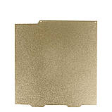 PET-184-BMU Килимок, що примагнічується, 184 х 184 мм PET-FROST зол.-чорн для столу 3D принтера  Bambu lab A1mini, фото 4