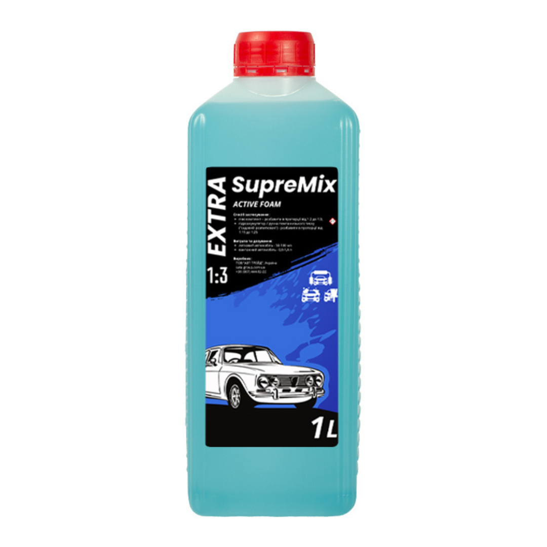 Активна піна для безконтактної мийки SupreMix Extra 1:3 1 л, фото 1