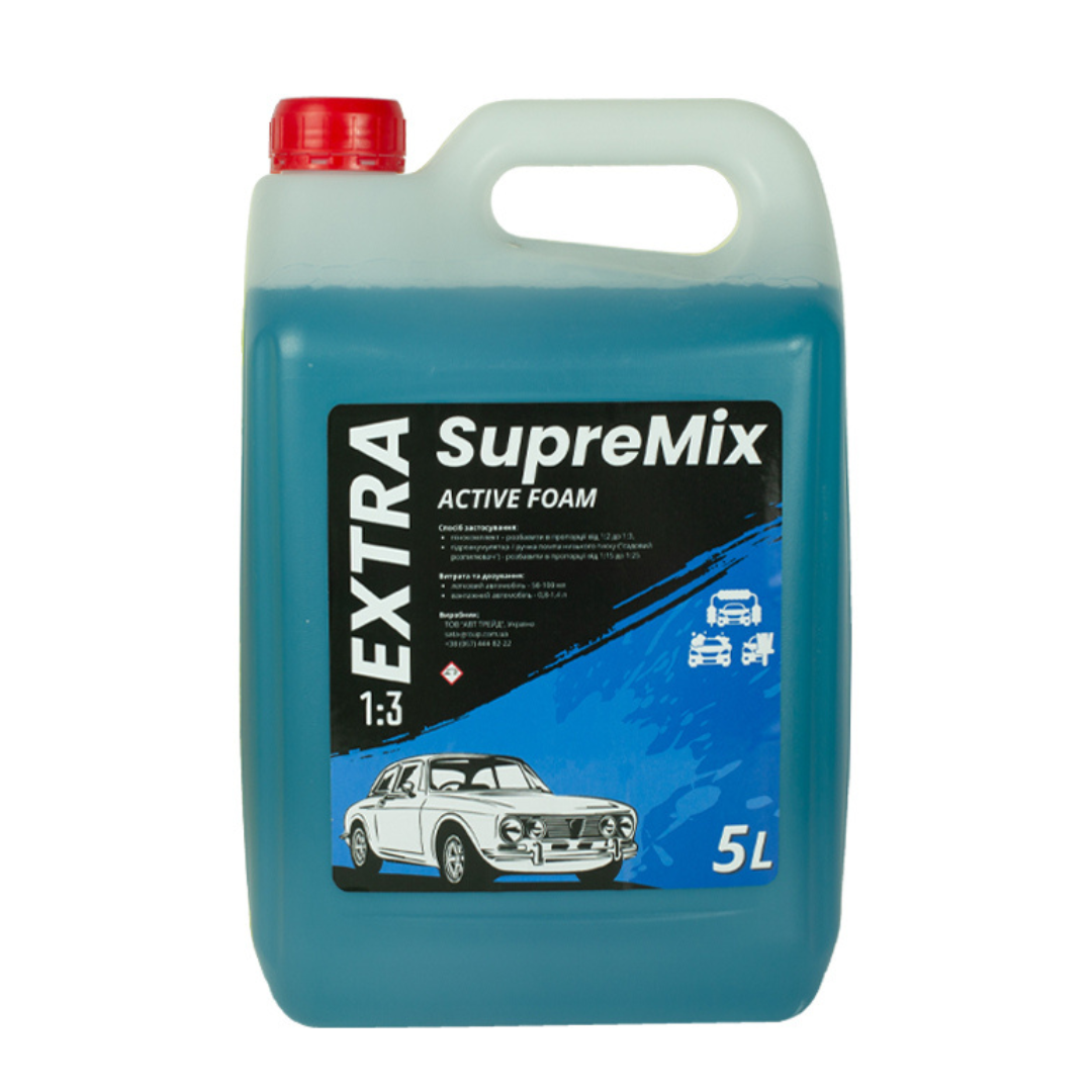 Активна піна для безконтактної мийки SupreMix Extra 1:3 5 л, фото 1