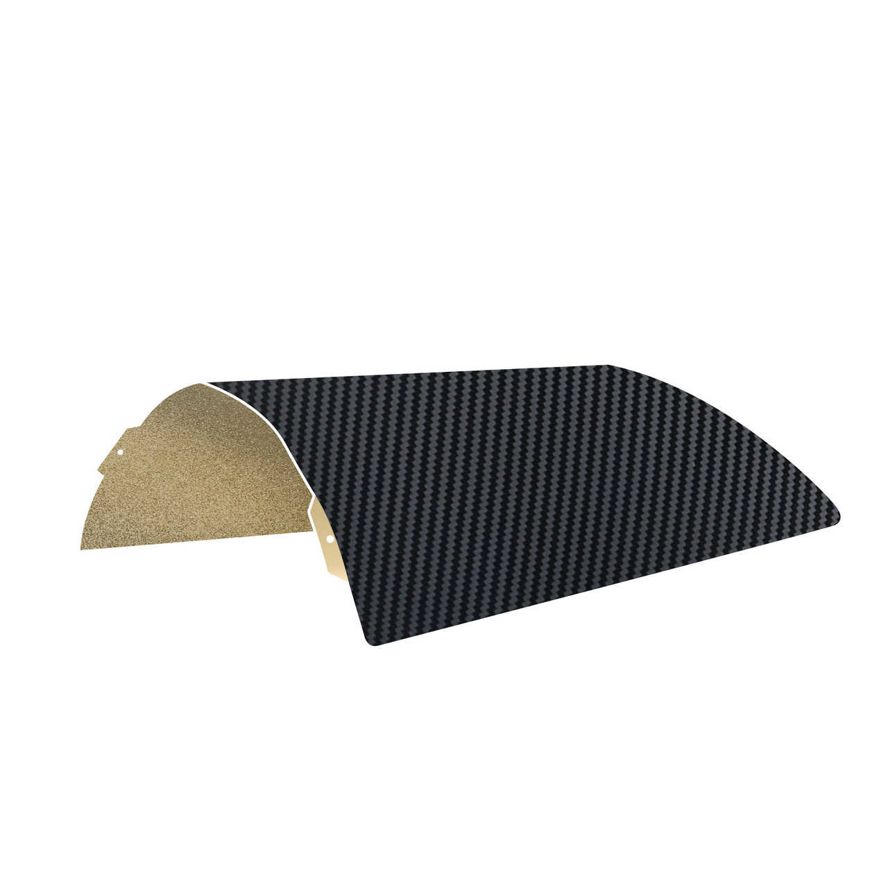 PET-184-BMU Килимок, що примагнічується, 184 х 184 мм PET-FROST зол.-чорн для столу 3D принтера  Bambu lab A1mini, фото 1