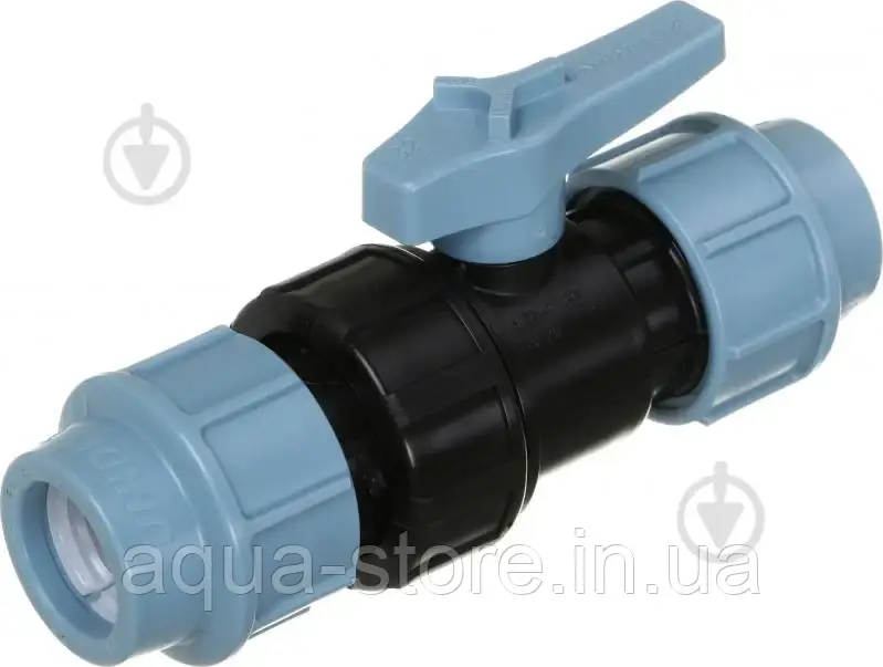 КРАН КУЛЬОВИЙ UNIDELTA 32 ПНД, фото 1