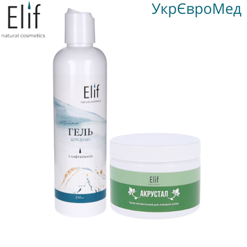 Набір №3 дерматологічний з кремом  Акрустал