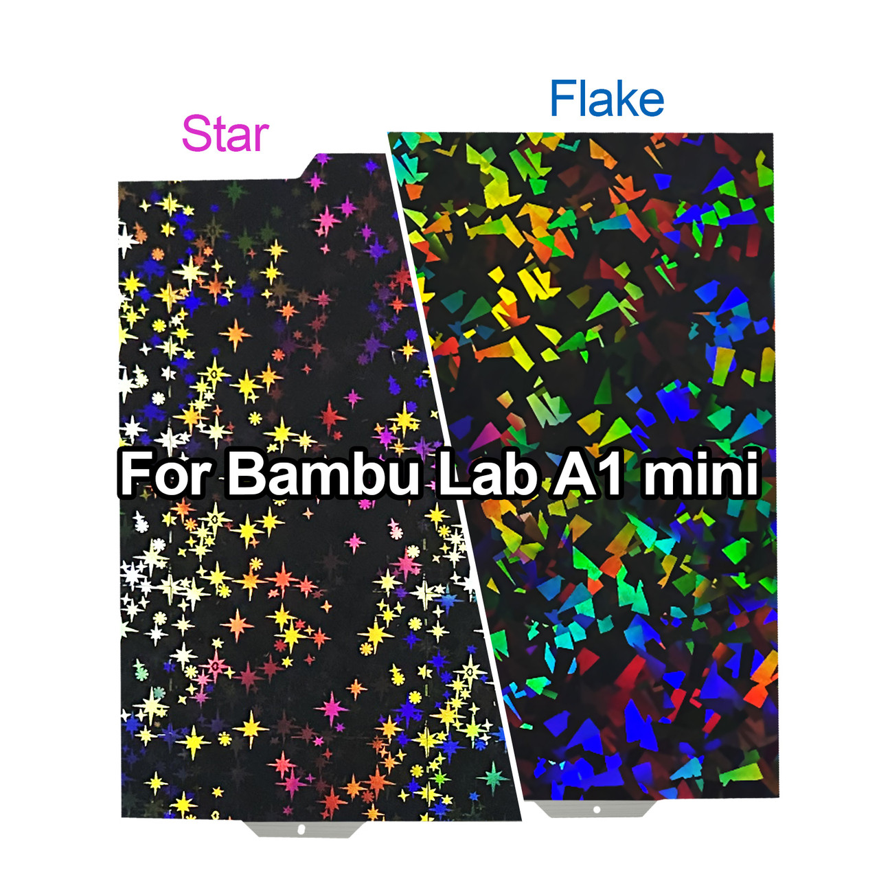 PEF-184 Килимок, що примагнічується, 184 х 184 мм PEF-PEF чорн.-чорн для столу 3D принтера Bambu lab A1mini, фото 1