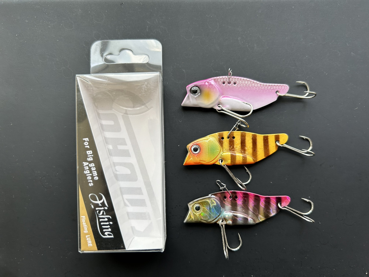 Набір Цикада блешня Fishing Knockin' Jaw 58 мм/14 гр 3шт., фото 1