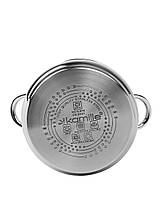 Каструля 8,5 л. з неіржавкої сталі Kamille KM 5403, фото 5