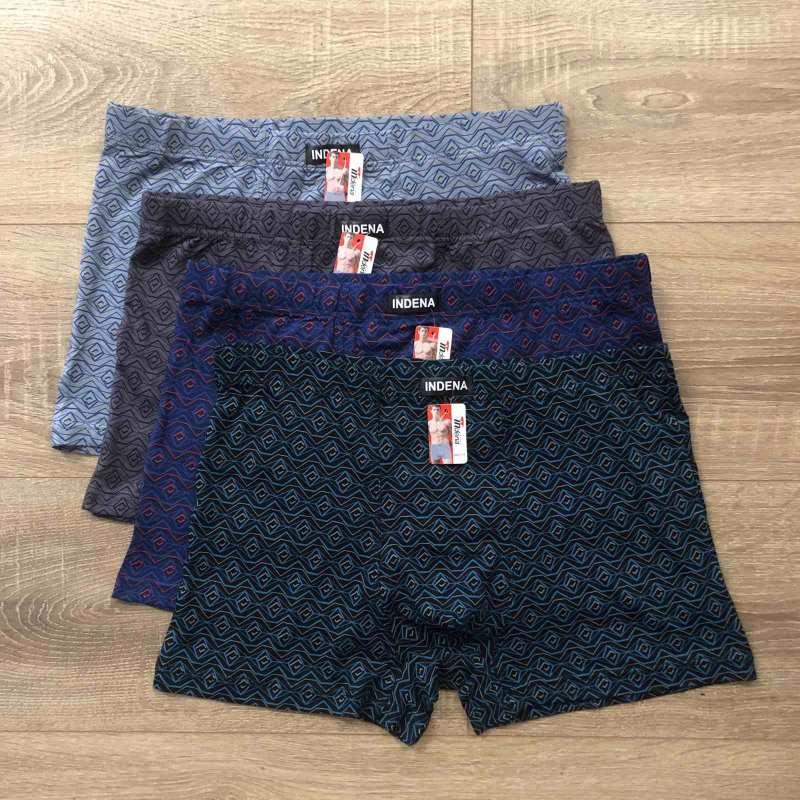 Боксери чоловічі труси бавовна Ромб Індена Білизна чоловіча боксерками, фото 1