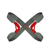 Грудная обвязка VENTO Sport Бабочка (L/XL) Серая - для альпинизма, туризма, мультиспорта, ски-туринга