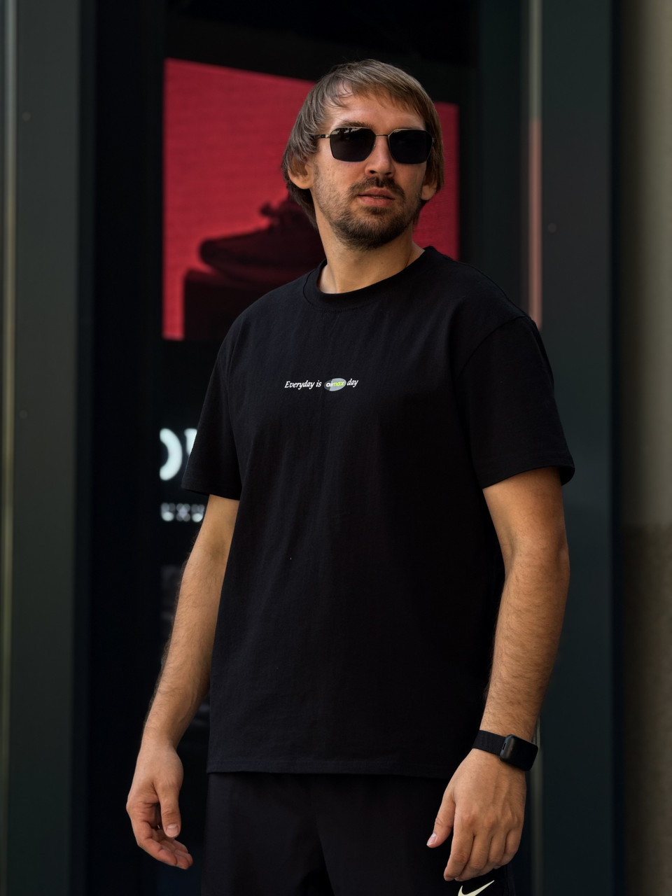 Футболка чоловіча Nike Air Max Day T-Shirt Asia Sizing "Black"/FZ7619-010, фото 1