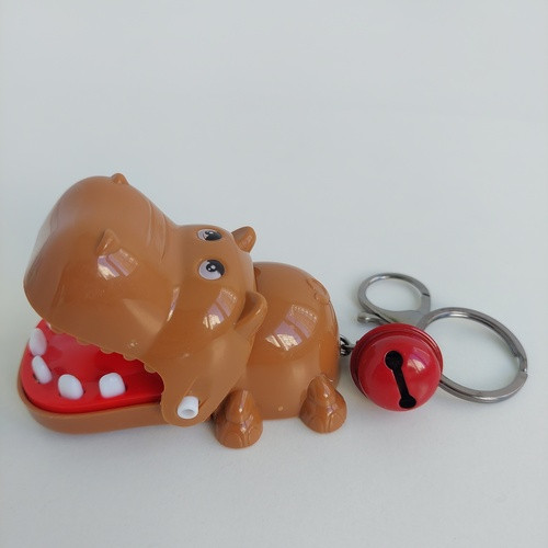 Гра заводна "Зубки бегемота", брелок, дзвіночок, (LZ 8822), фото 1