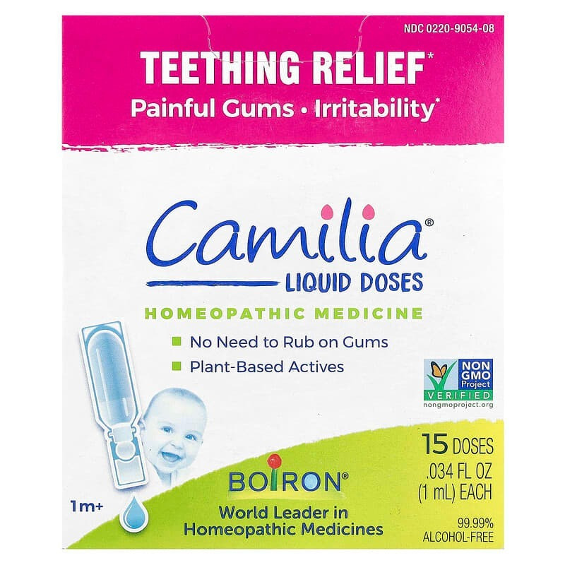 Рідкі краплі під час прорізування "Teething" від 1 місяця (15 порцій), фото 1