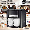 Електрична кавоварка на дві чашки LumaBella LB-54007 500W, фото 2