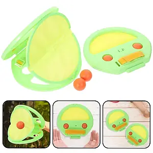 Повітряний теніс "Злови м'яч" для кидання й лову м'яча | Ігровий набір 1 ракетка та 2 кульки