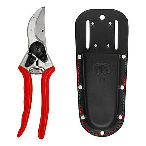 Акційний набір Садовий секатор FELCO 2 + Кобура для секатора FELCO 910 Black (Фелко 2+910)
