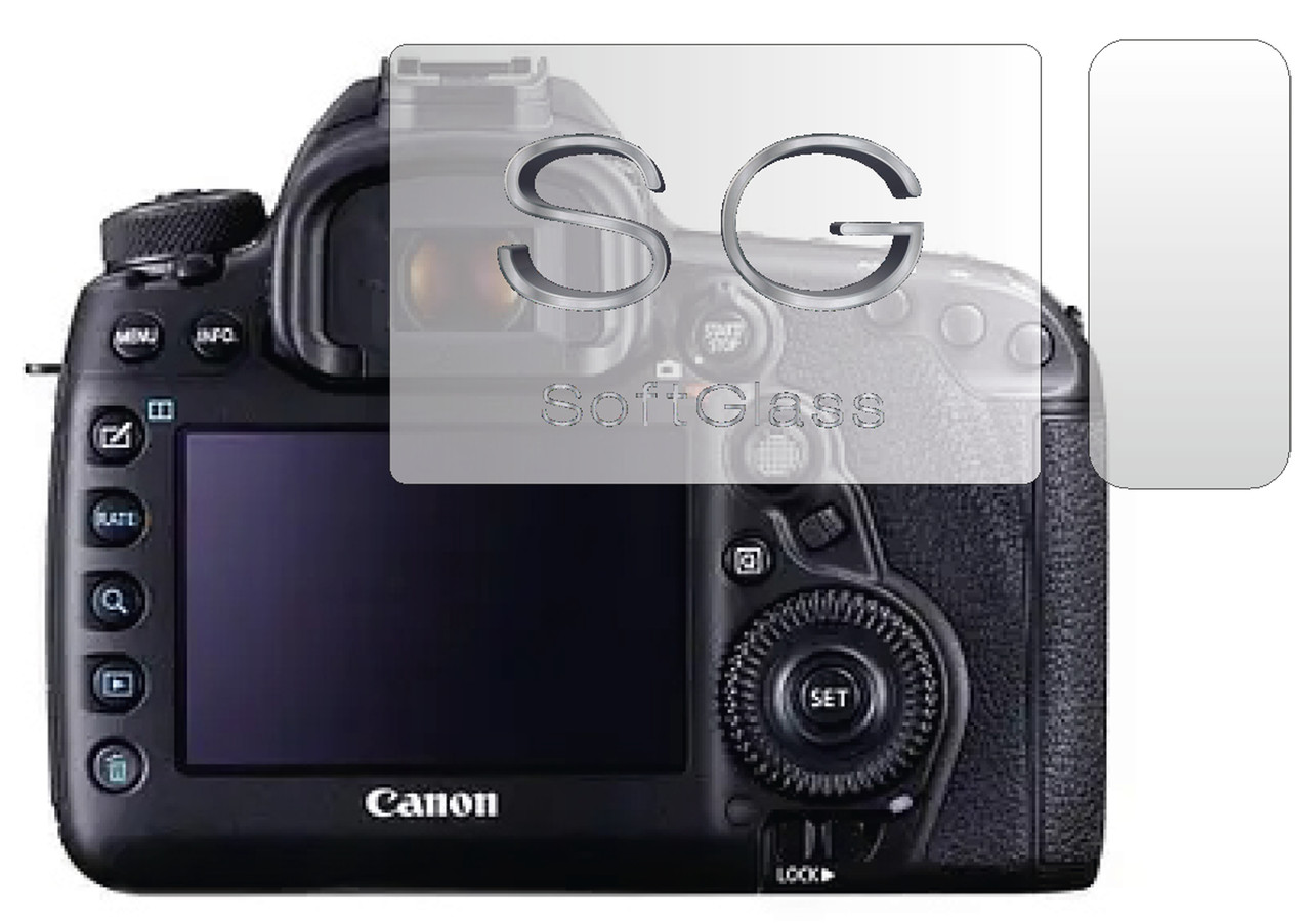 Бронеплівка для Canon EOS 5D Mark IV на екран зносостійка поліуретанова SoftGlass, фото 1