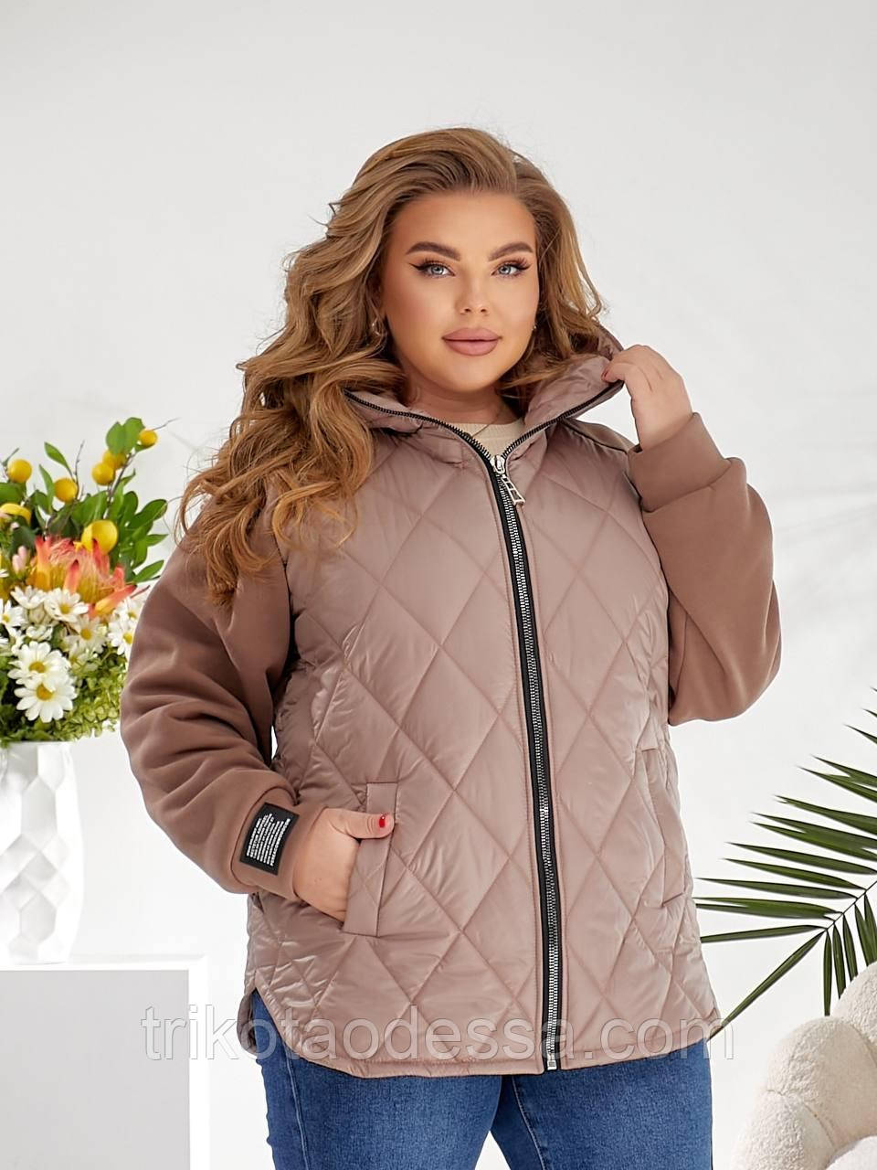 Куртка жіноча великих розмірів 511вч батал р,48-58 New, фото 1