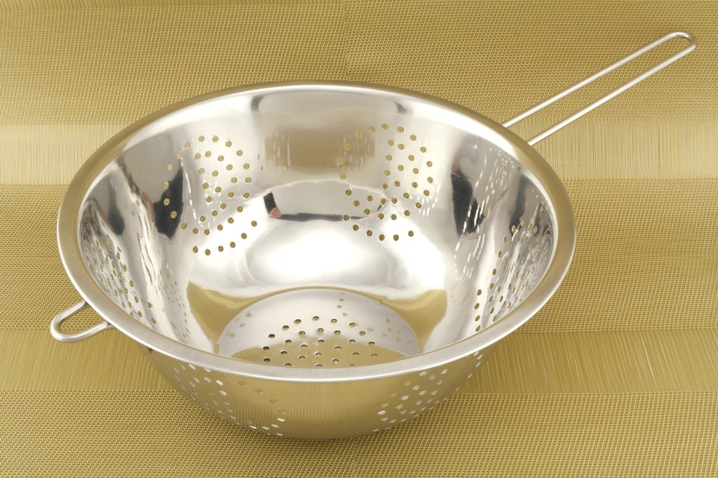 Друшляк з нержавіючої сталі 22 см А-Плюс 0848