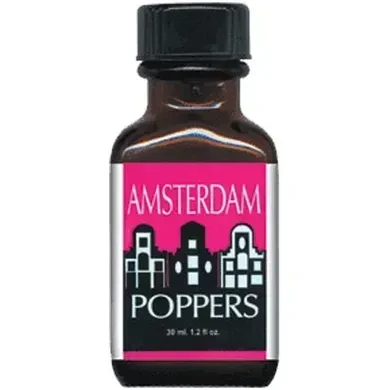 Потужний збудливий засіб Попперс Amsterdam pink, 24ml, Голландія