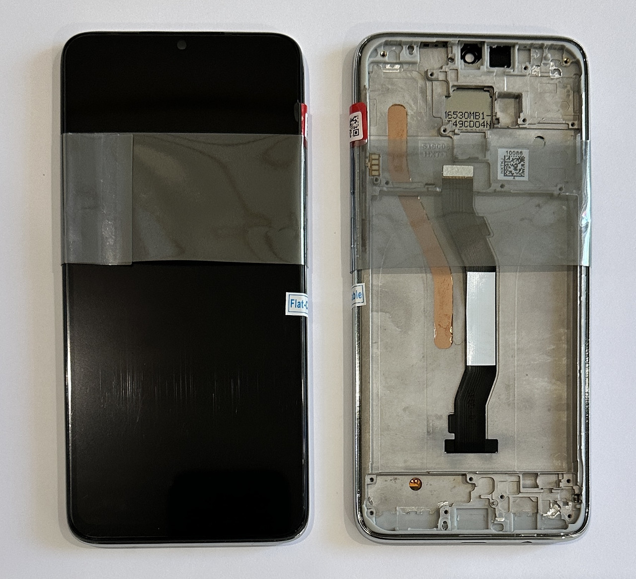 Дисплейный модуль (экран) для Xiaomi Redmi Note 8 Pro Срібний в Рамці ori new, фото 1