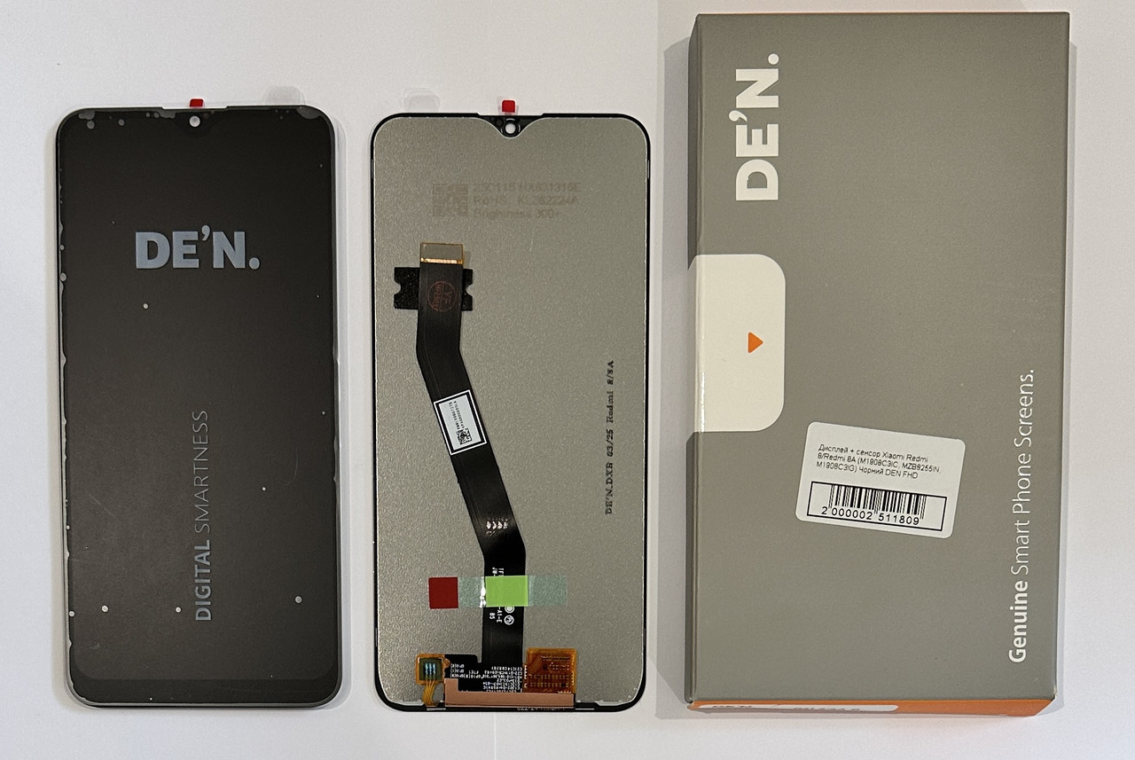Дисплейный модуль (экран) для Xiaomi Redmi 8/Redmi 8A (M1908C3IC, MZB8255IN, M1908C3IG) Чорний DEN FHD, фото 1