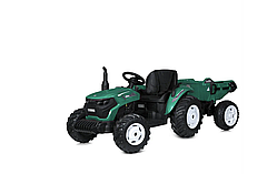 ВЕЛИКИЙ потужний дитячий трактор - електромобіль з причепом Bambi
