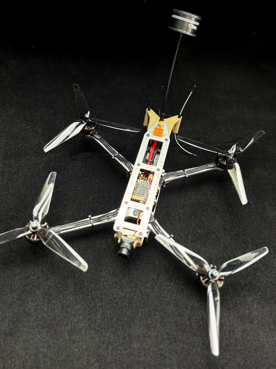 FPV дрон 7 дюймов ВИЙ VTX 1.2 TBS Dual, фото 1