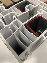 Двостулкове вікно Salamander bluEvolution 92 мм з двома відкриваннями, фото 5