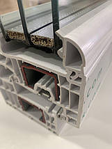 Двостулкове вікно Salamander bluEvolution 92 мм з двома відкриваннями, фото 4