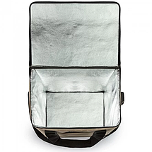 Термосумка Champion 20 л, 12 годин, бежева, для зручного транспортування та зберігання продуктів, CHM00457-20, фото 4