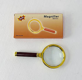 Лупа 80 мм Мармурова ручка (137677)