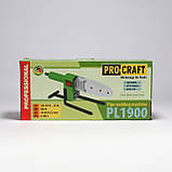 Паяльник для пластикових труб Procraft PL1900 (800 Вт, 0 - 300°C) в кейсі, фото 7