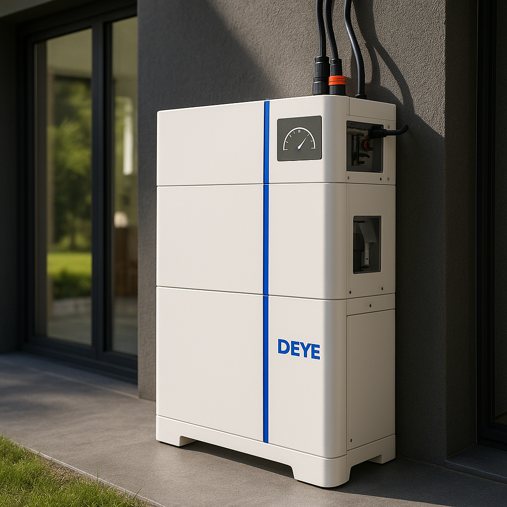 Акумуляторні батареї для зберігання енергії Deye AI-W5.1-B Module 51.2V 100Ah ( 5.12кВт·год/шт), фото 1