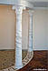 Мармурові колони сіро-білого мармуру, фото 3