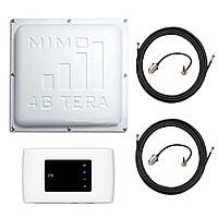 Комплект для інтернету LTE з WIFI роутером ZTE MF920U та антеною MIMO до 30км