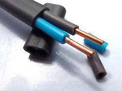 Кабель моноліт ВВГ п 2х1.5 мідний Одеса ГОСТ (бухта 100м)